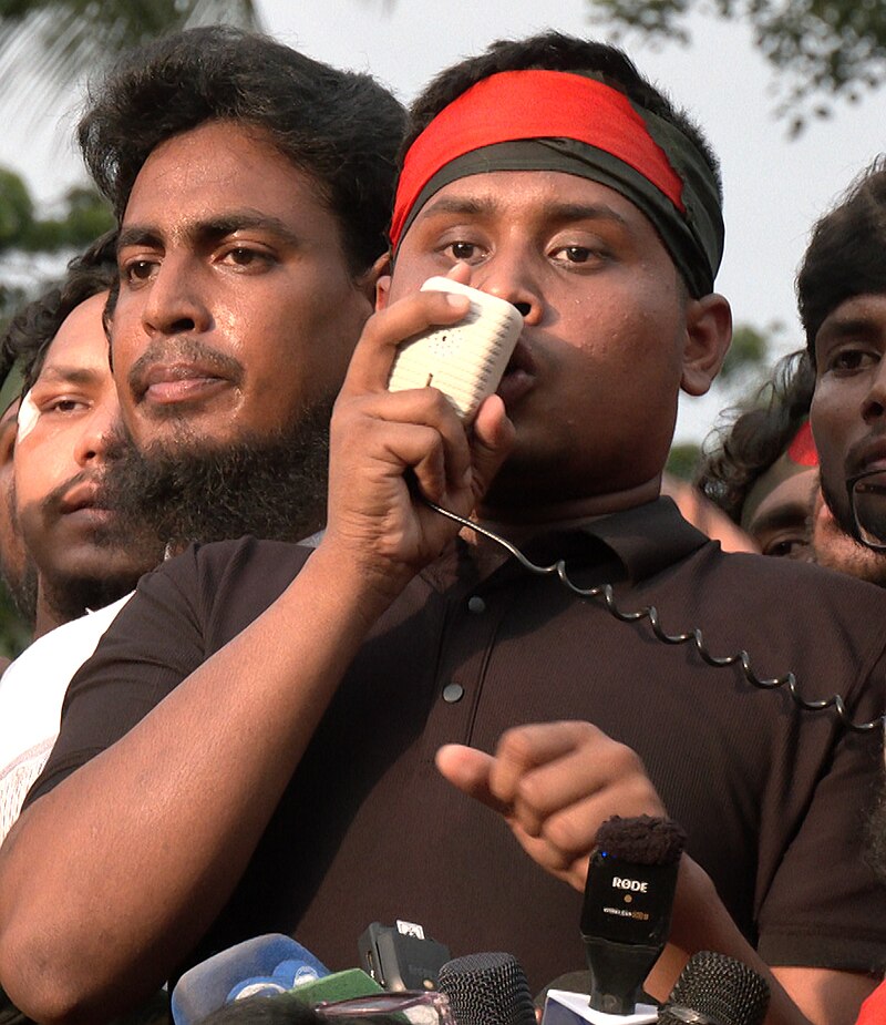 হাসনাত আব্দুল্লাহ:সমন্বয়ক বৈষম্য বিরোধী ছাত্র আন্দোলন